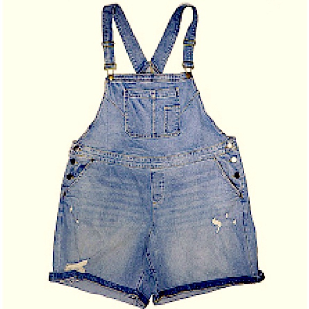 Women’s size 20+ Lane Bryant overall shorts